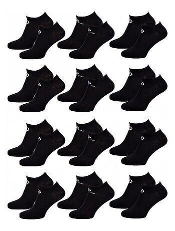 Chaussettes femme sneaker sergio tacchini - pack de 12