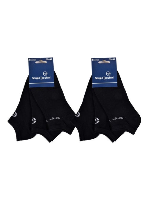Chaussettes Femme SNEAKER SERGIO TACCHINI - Pack de 6 - Kiabi Chaussettes Femme SNEAKER SERGIO TACCHINI - Pack de 6 - Kiabi