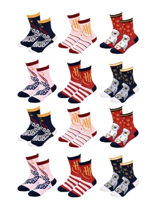 Chaussettes Fille Licence PACK DE 12 PAIRES LA REINE DES NEIGES - Kiabi Chaussettes Fille Licence PACK DE 12 PAIRES LA REINE DES NEIGES - Kiabi