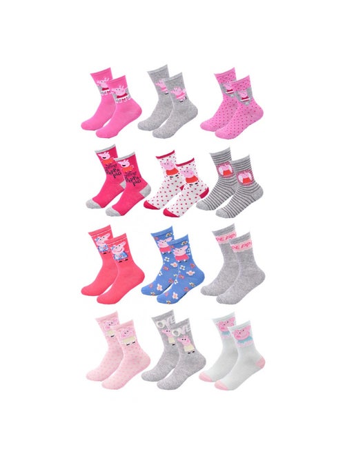 Chaussettes Fille Licence PACK DE 12 PAIRES MIRACULOUS - Kiabi Chaussettes Fille Licence PACK DE 12 PAIRES MIRACULOUS - Kiabi