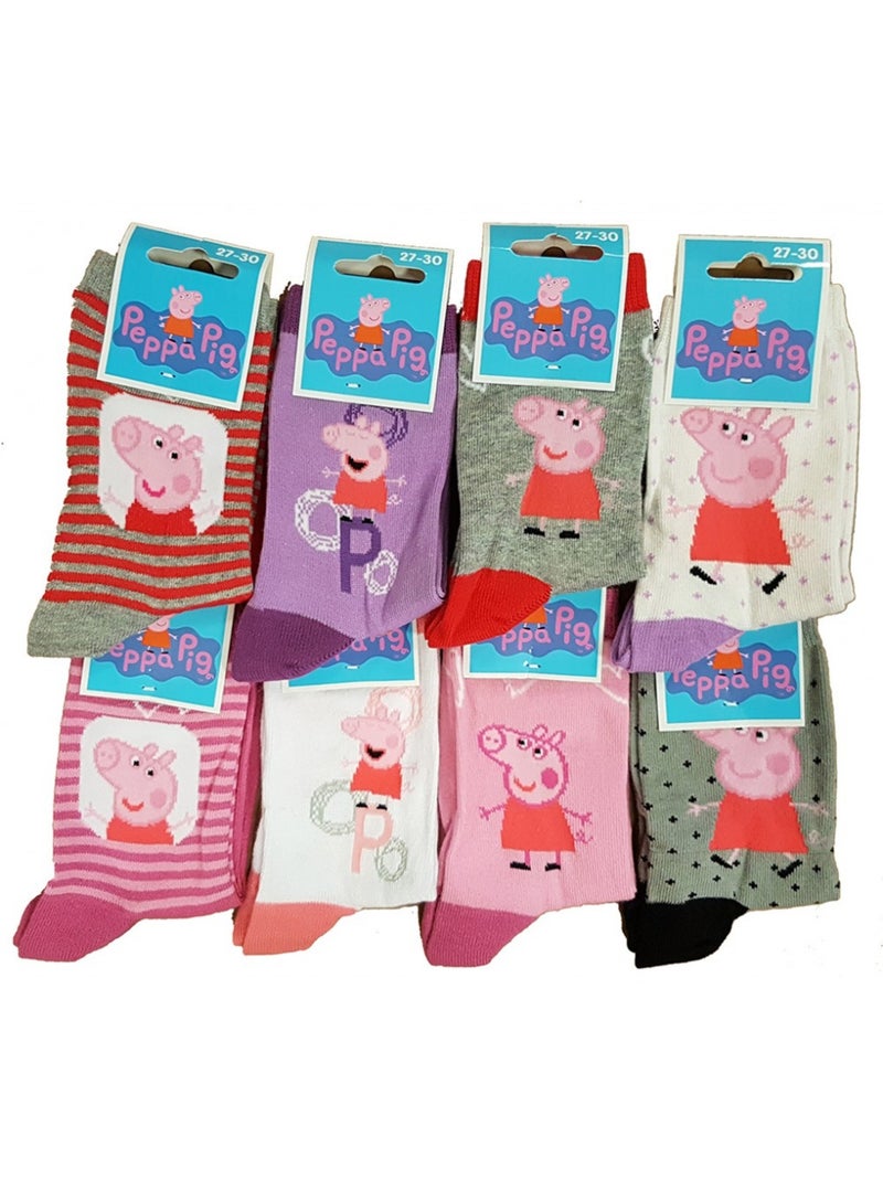 Chaussettes Fille Licence PACK DE 12 PAIRES  MIRACULOUS Blanc Multicolore Gris - Kiabi