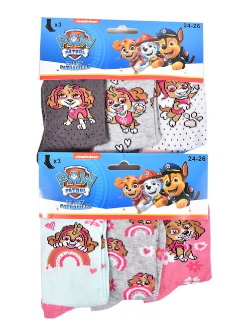 Chaussettes Fille Licence PACK DE 12 PAIRES PAT PATROUILLE - Kiabi Chaussettes Fille Licence PACK DE 12 PAIRES PAT PATROUILLE - Kiabi