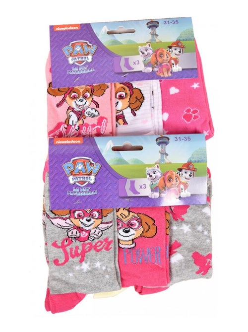 Chaussettes Fille Licence PACK DE 12 PAIRES PAT PATROUILLE - Kiabi Chaussettes Fille Licence PACK DE 12 PAIRES PAT PATROUILLE - Kiabi