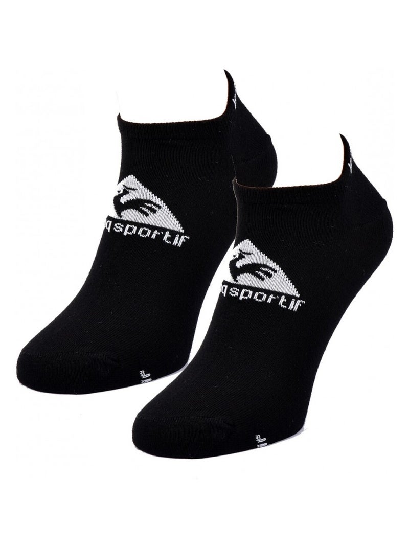 Chaussettes garçon le coq sportif - pack de 8 Noir - Kiabi