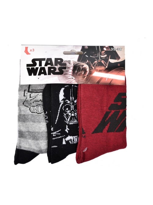 Chaussettes Garçon Licence PACK DE 12 PAIRES STAR WARS - Kiabi