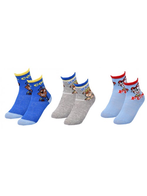 Chaussettes Garçon Licence PACK DE 3 PAIRES - Kiabi Chaussettes Garçon Licence PACK DE 3 PAIRES - Kiabi