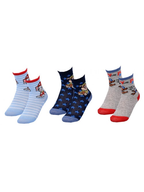Chaussettes Garçon Licence PACK DE 3 PAIRES - Kiabi Chaussettes Garçon Licence PACK DE 3 PAIRES - Kiabi