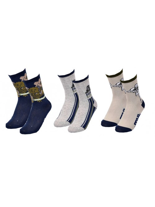 Chaussettes Garçon Licence PACK DE 3 PAIRES - Kiabi