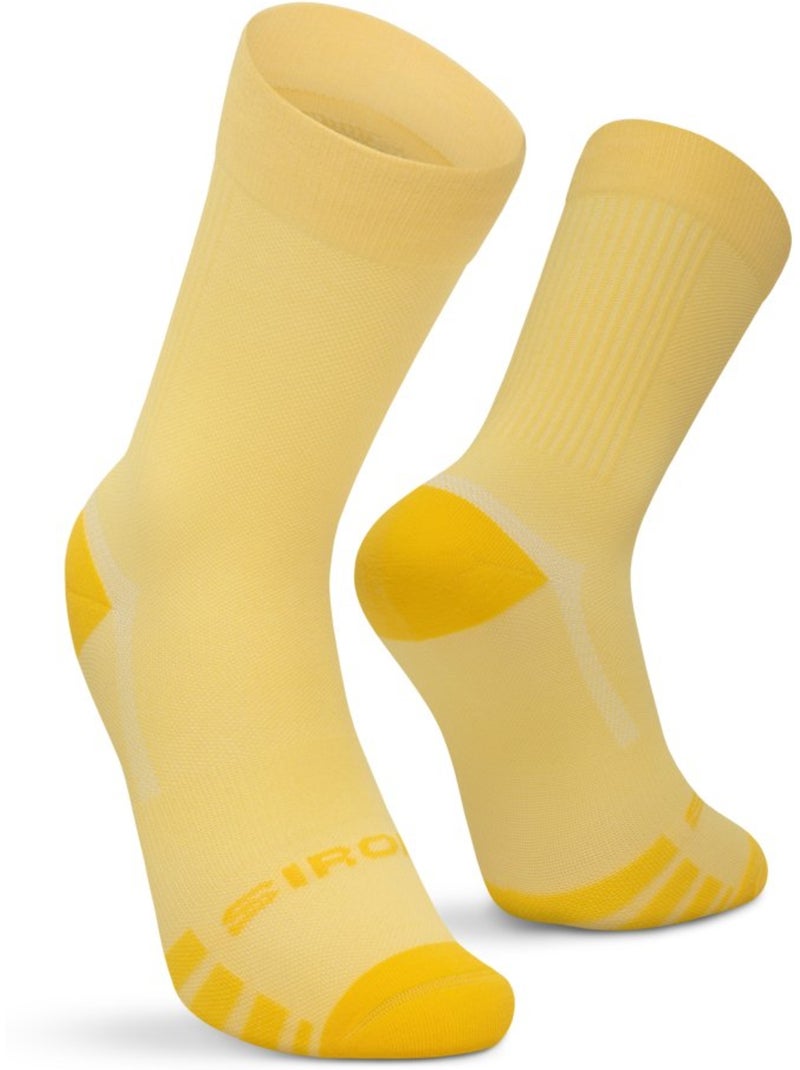Chaussettes gravel cyclisme homme et femme gs1 Jaune - Kiabi