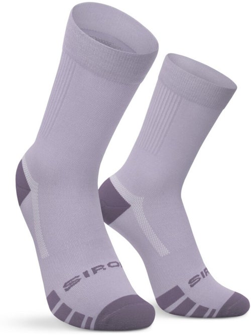 Chaussettes gravel cyclisme homme et femme gs1 lilac - Kiabi