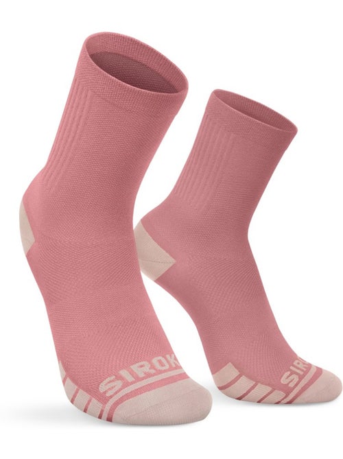 Chaussettes gravel cyclisme homme et femme gs1 pink - Kiabi Chaussettes gravel cyclisme homme et femme gs1 pink - Kiabi