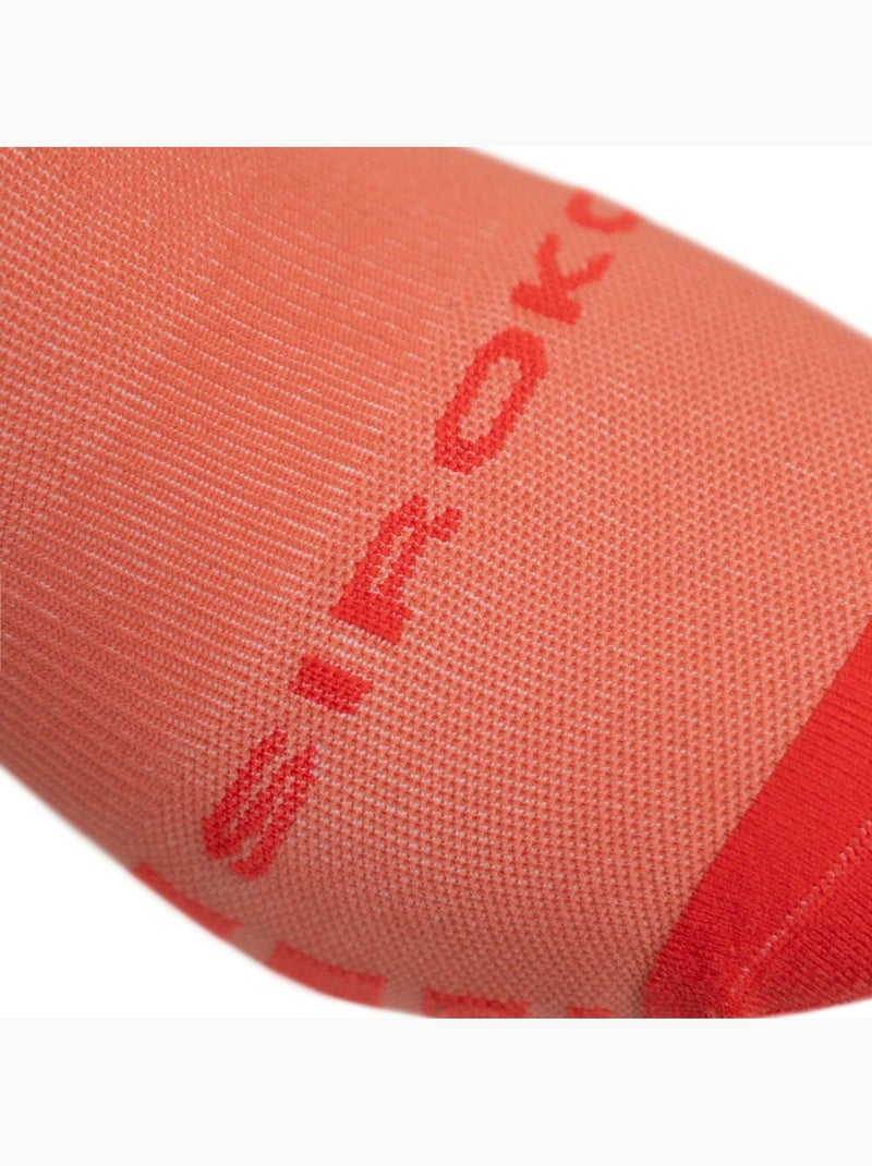 Chaussettes gravel cyclisme homme et femme gs1 tile Rouge - Kiabi
