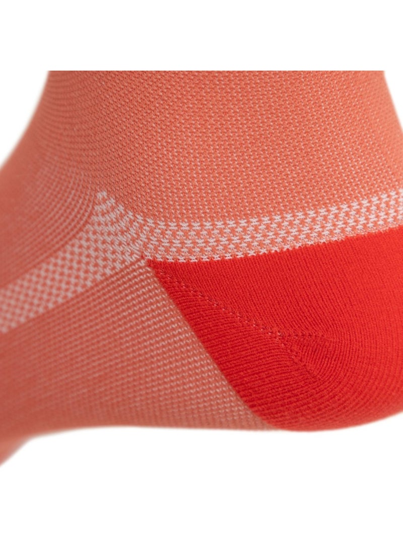 Chaussettes gravel cyclisme homme et femme gs1 tile Rouge - Kiabi