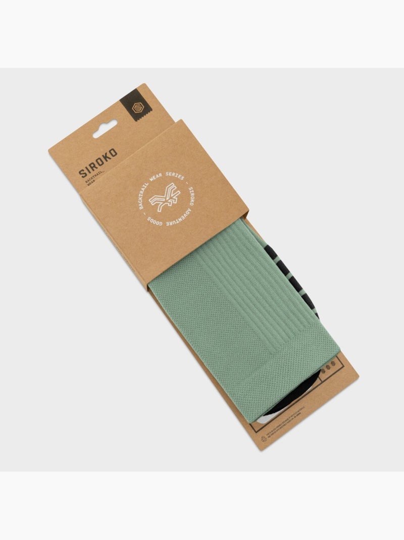 Chaussettes gravel cyclisme homme et femme gs1 Vert - Kiabi