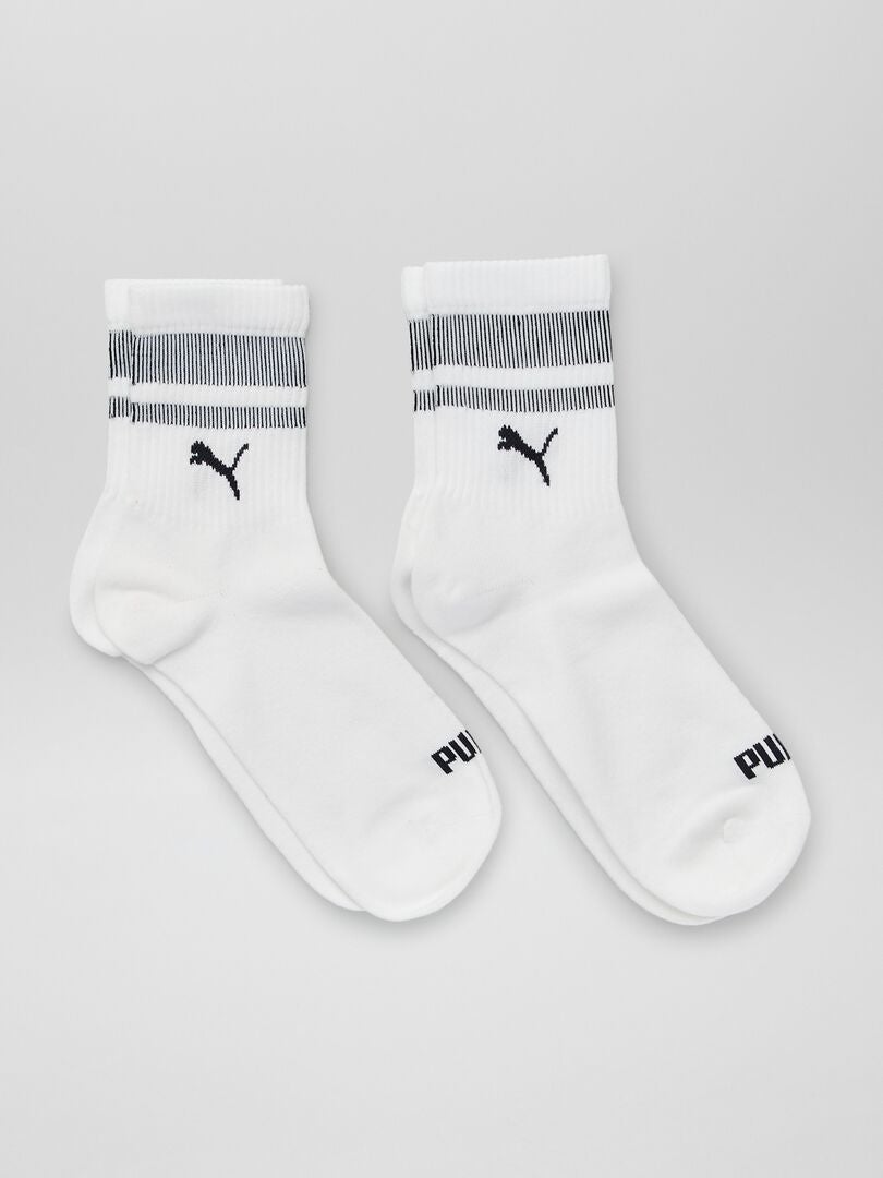 Lot De 2 Chaussettes Hautes Wigwam L138723 – Coton Blanc – Taille L Unisexe – Neuf Avec étiquettes