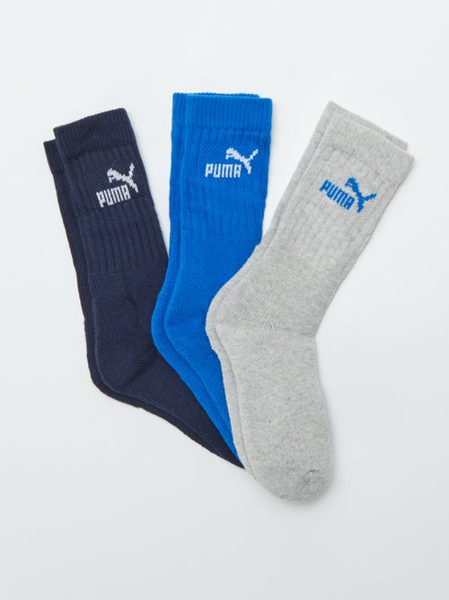 Chaussettes hautes 'Puma' - Lot de 3 - Kiabi