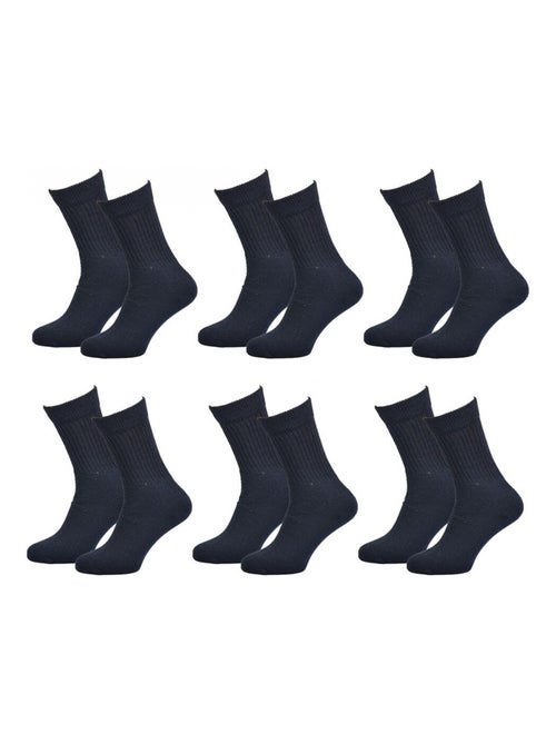 Chaussettes homme C17 JEANS - Pack de 6 - Kiabi Chaussettes homme C17 JEANS - Pack de 6 - Kiabi