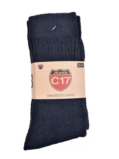 Chaussettes homme C17 JEANS - Pack de 6 - Kiabi Chaussettes homme C17 JEANS - Pack de 6 - Kiabi