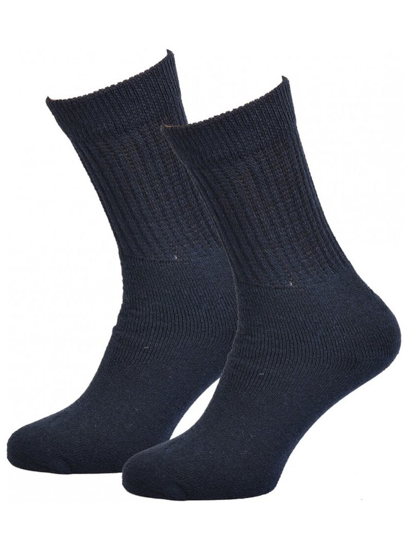 Chaussettes homme C17 JEANS - Pack de 6 Bleu marine - Kiabi