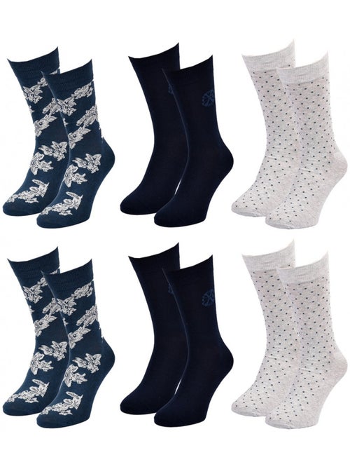 Chaussettes homme CXL By LACROIX - Pack de 6 - Kiabi Chaussettes homme CXL By LACROIX - Pack de 6 - Kiabi