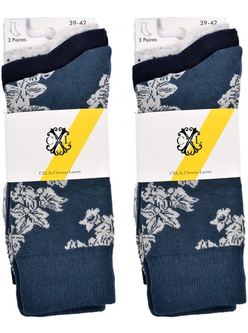 Chaussettes homme CXL By LACROIX - Pack de 6 - Kiabi Chaussettes homme CXL By LACROIX - Pack de 6 - Kiabi