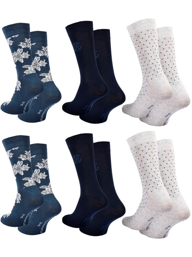 Chaussettes homme CXL By LACROIX - Pack de 6 Multicolore - Kiabi
