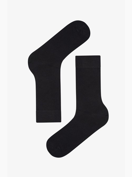 Chaussettes homme en bambou, lot de 2 penti - Kiabi Chaussettes homme en bambou, lot de 2 penti - Kiabi