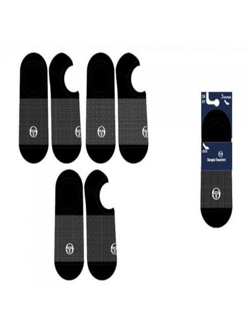 Chaussettes homme footies sergio tacchini - pack de 12 Multicolore - Kiabi