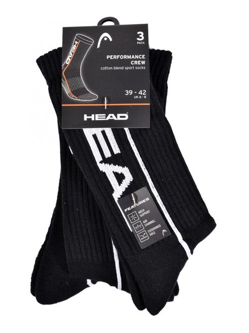 Chaussettes homme HEAD SPORT ET PERFORMANCE- Pack de 6 - Kiabi Chaussettes homme HEAD SPORT ET PERFORMANCE- Pack de 6 - Kiabi