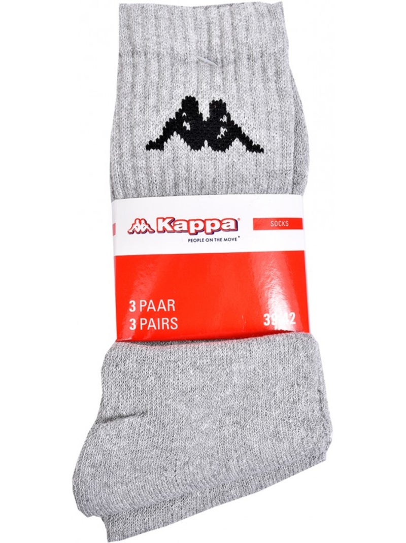 Chaussettes homme KAPPA Modèle Tennis -Assortiment modèles photos selon arrivages- - Pack de 12 Multicolore - Kiabi