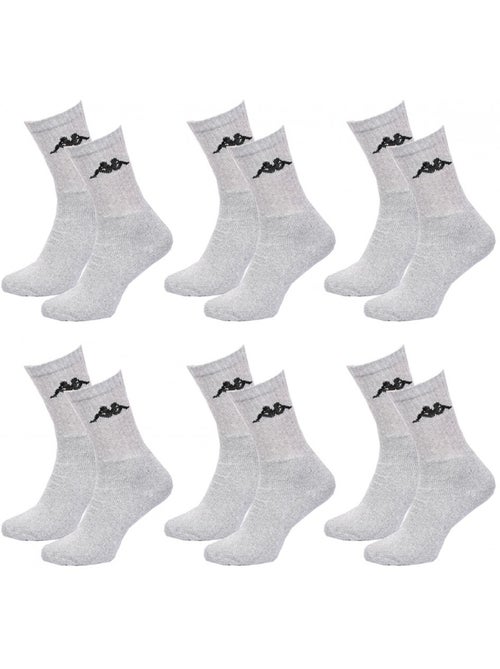 Chaussettes homme KAPPA Modèle Tennis -Assortiment modèles photos selon arrivages- - Pack de 6 - Kiabi Chaussettes homme KAPPA Modèle Tennis -Assortiment modèles photos selon arrivages- - Pack de 6 - Kiabi