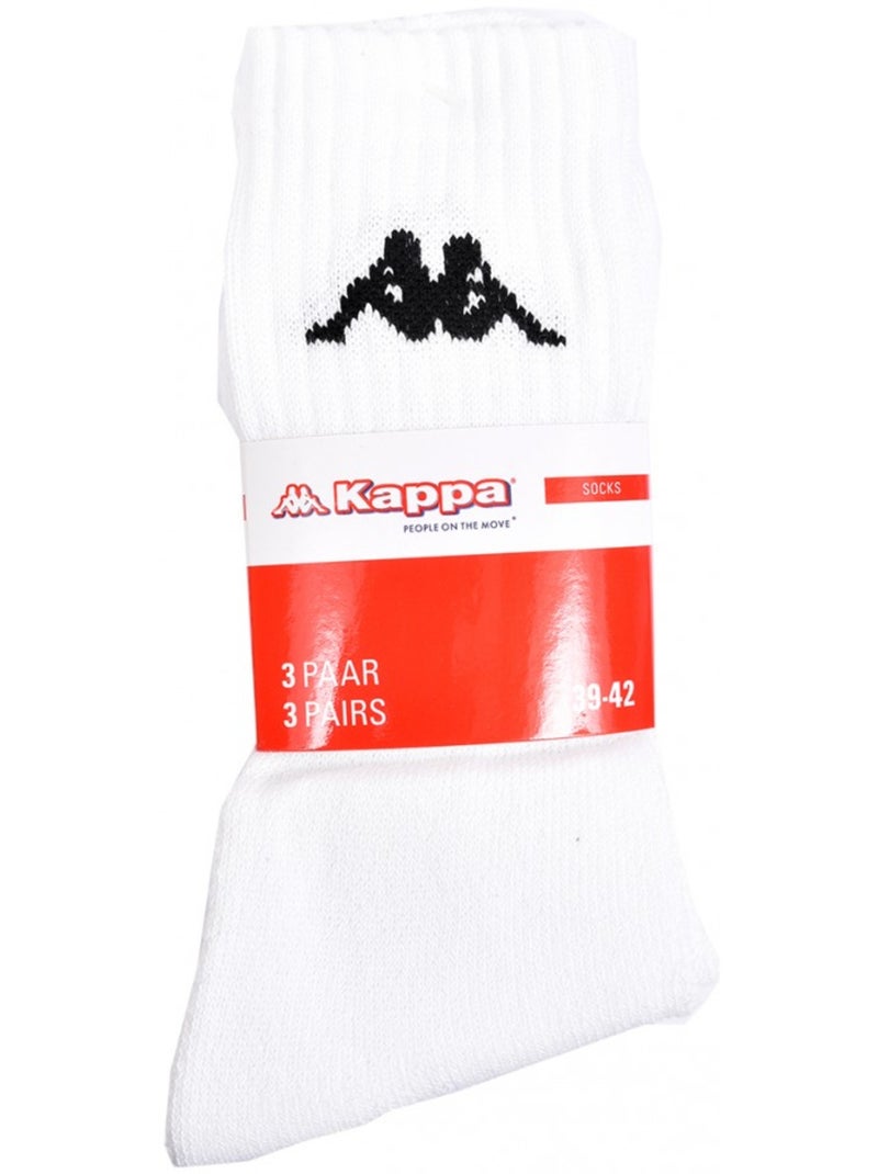 Chaussettes homme KAPPA Modèle Tennis -Assortiment modèles photos selon arrivages- - Pack de 6 Multicolore - Kiabi
