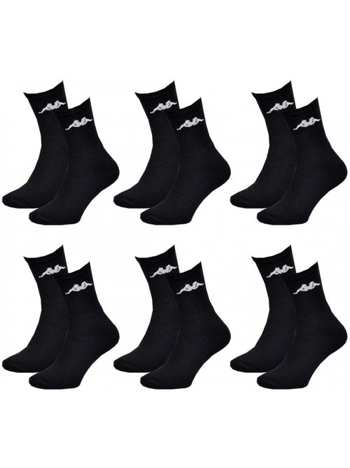 Chaussettes homme KAPPA Modèle Tennis -Assortiment modèles photos selon arrivages- - Pack de 6 - Kiabi Chaussettes homme KAPPA Modèle Tennis -Assortiment modèles photos selon arrivages- - Pack de 6 - Kiabi