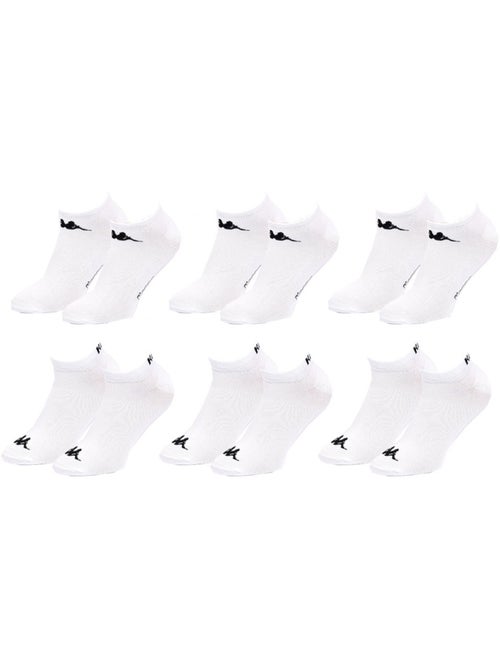 Chaussettes homme KAPPA Socquettes Tiges courtes - Pack de 6 - Kiabi Chaussettes homme KAPPA Socquettes Tiges courtes - Pack de 6 - Kiabi