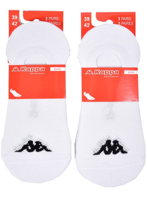 Chaussettes homme KAPPA Socquettes Tiges courtes - Pack de 6 - Kiabi Chaussettes homme KAPPA Socquettes Tiges courtes - Pack de 6 - Kiabi