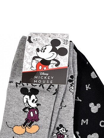 Chaussettes HOMME Licence PACK DE 12 paires Mickey