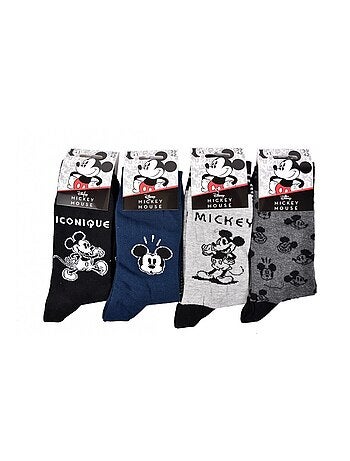 Chaussettes HOMME Licence PACK DE 12 paires Mickey