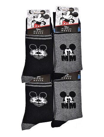 Chaussettes HOMME Licence PACK DE 12 paires Mickey