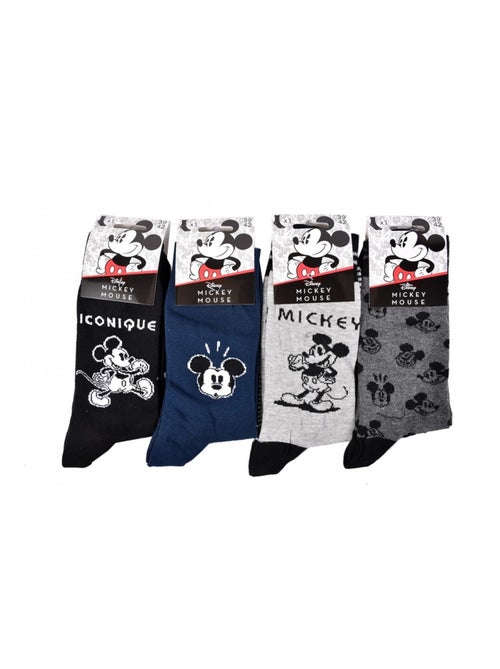 Chaussettes HOMME Licence PACK DE 12 paires Mickey - Kiabi Chaussettes HOMME Licence PACK DE 12 paires Mickey - Kiabi