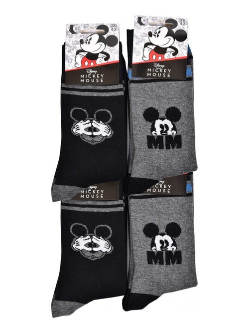Chaussettes HOMME Licence PACK DE 12 paires Mickey - Kiabi Chaussettes HOMME Licence PACK DE 12 paires Mickey - Kiabi
