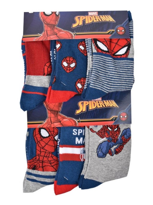 Chaussettes HOMME Licence PACK DE 12 paires Spiderman - Kiabi Chaussettes HOMME Licence PACK DE 12 paires Spiderman - Kiabi