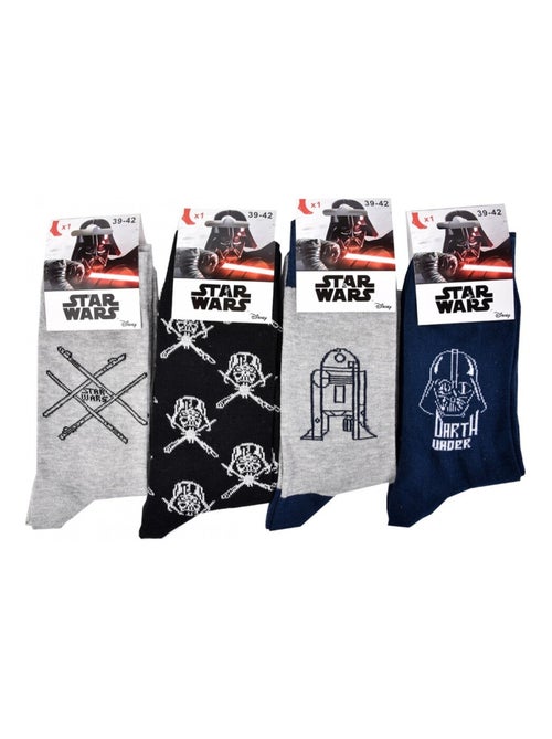 Chaussettes HOMME Licence PACK DE 12 paires Star Wars - Kiabi Chaussettes HOMME Licence PACK DE 12 paires Star Wars - Kiabi
