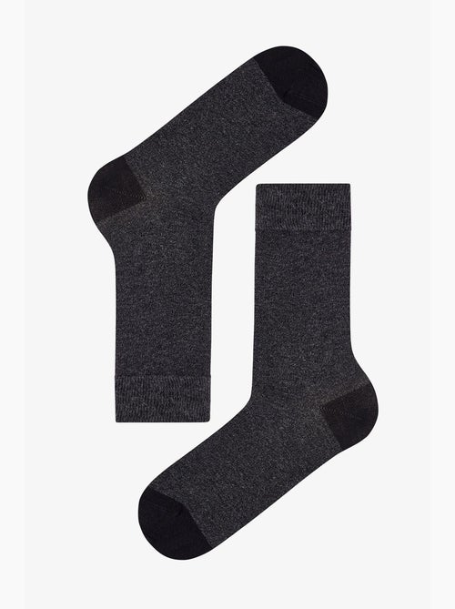 Chaussettes homme, lot de 2 paires penti - Kiabi Chaussettes homme, lot de 2 paires penti - Kiabi