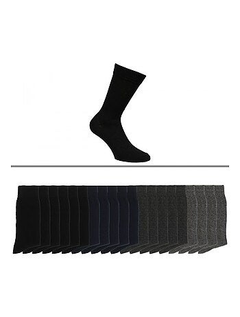 Chaussettes homme lot de 20