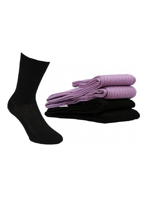 Chaussettes homme lot de 4 fil d'ecosse - Kiabi Chaussettes homme lot de 4 fil d'ecosse - Kiabi