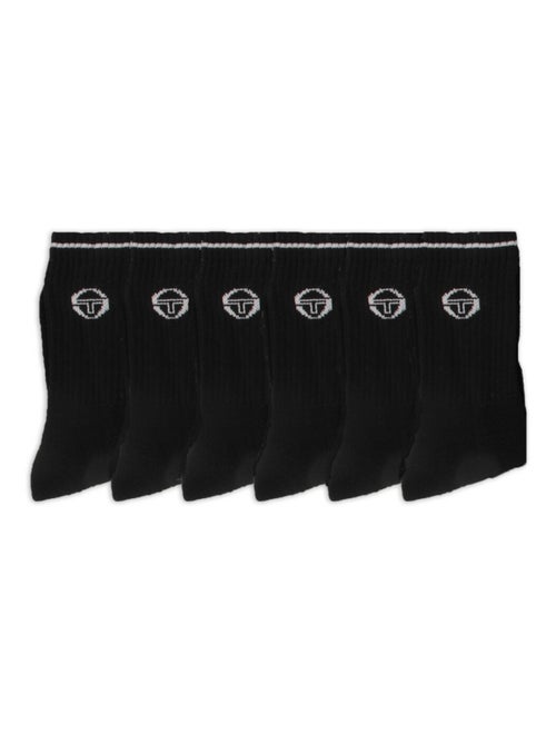 Chaussettes Homme Lot de 6 Sergio Tacchini - Kiabi Chaussettes Homme Lot de 6 Sergio Tacchini - Kiabi