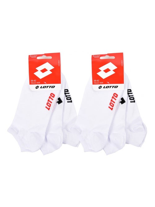 Chaussettes Homme LOTTO - Pack de 6 - Kiabi Chaussettes Homme LOTTO - Pack de 6 - Kiabi