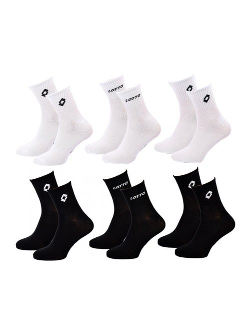 Chaussettes Homme LOTTO - Pack de 6 - Kiabi Chaussettes Homme LOTTO - Pack de 6 - Kiabi