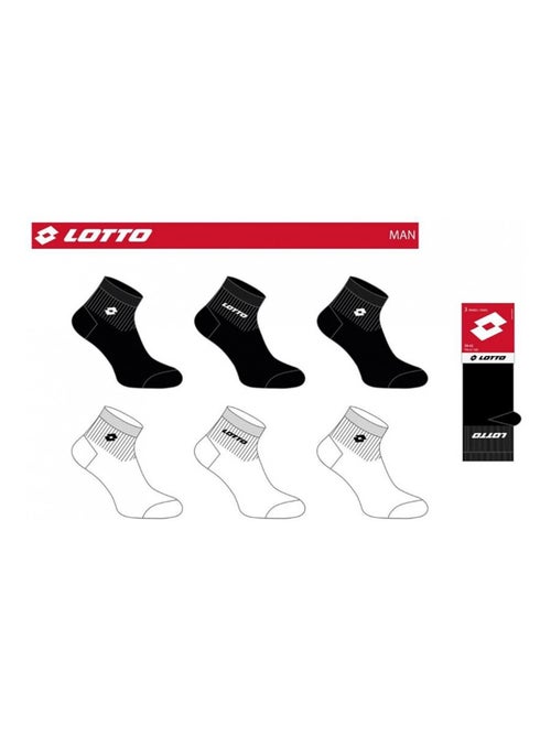 Chaussettes Homme LOTTO - Pack de 6 - Kiabi Chaussettes Homme LOTTO - Pack de 6 - Kiabi