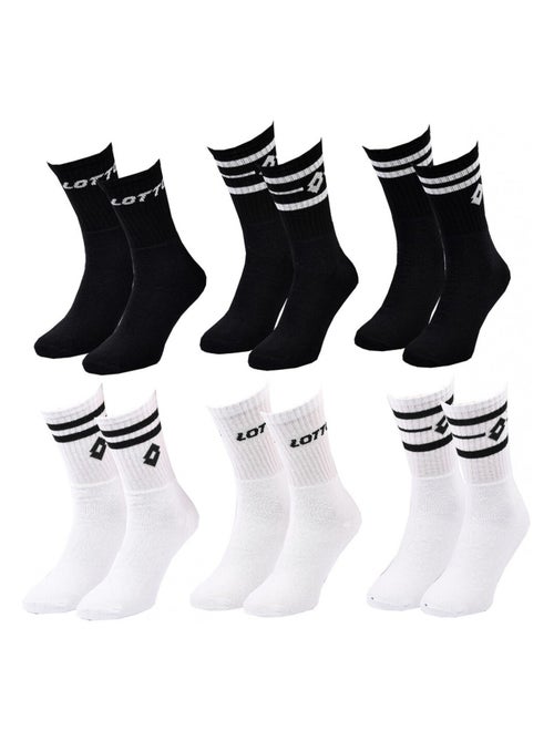 Chaussettes Homme LOTTO - Pack de 6 - Kiabi Chaussettes Homme LOTTO - Pack de 6 - Kiabi